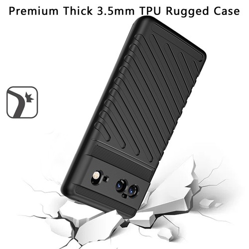 Für Google Pixel 6 Slim Hybrid Hart Silikon TPU Anti Rutsch Schutzhülle Cover - Bild 3 von 6