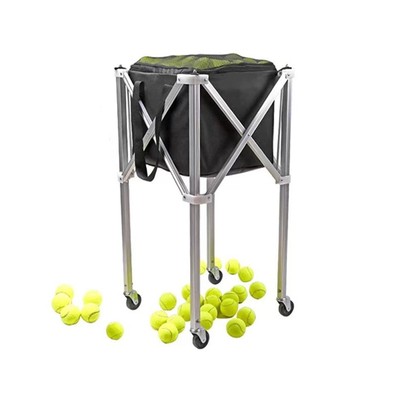 Vermont Cesto Portapalline Tennis - Capacità 325 Palline Con Carrello Per Allenatori - Foto 3