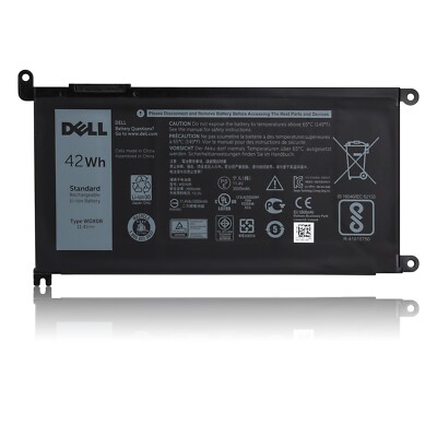 Genuine OEM WDX0R WDXOR NEW Dell Inspiron Battery 15 5567 5568 13 5368 7368 42Wh