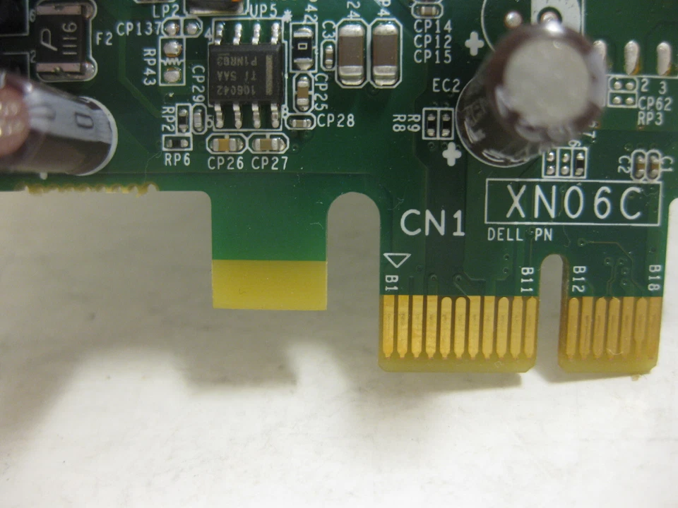 Dell Single Port PCI-E 9-Pin RS-232 Serial Port Adapter Card  P/N: 041D3K 41D3K - Image 4 of 4