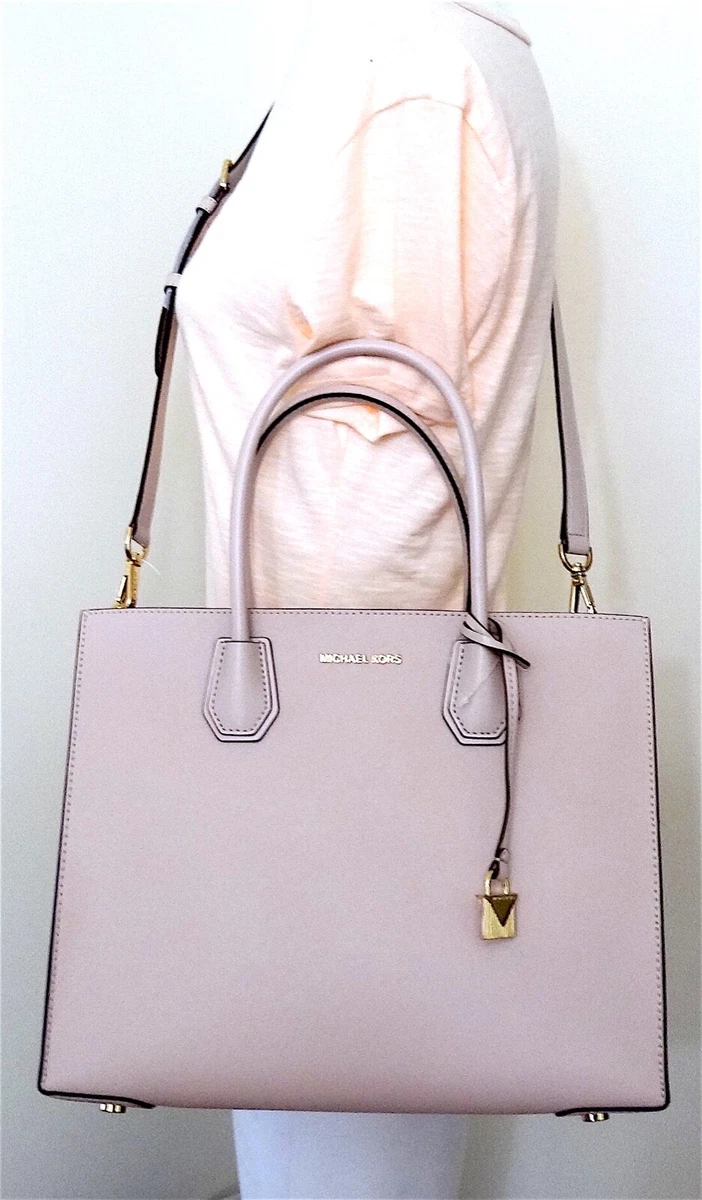 Totes bags Michael Kors - Mercer large soft pink leather tote -  30F6GM9T3L187