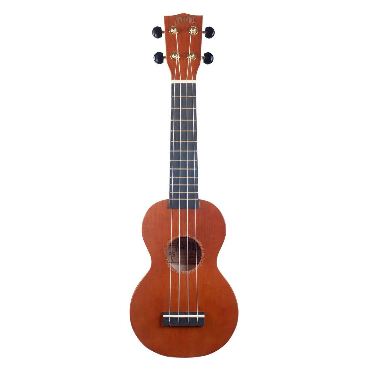 Mahalo MR1TBR Rainbow Series Soprano Ukulele, Transparent Brown | eBay