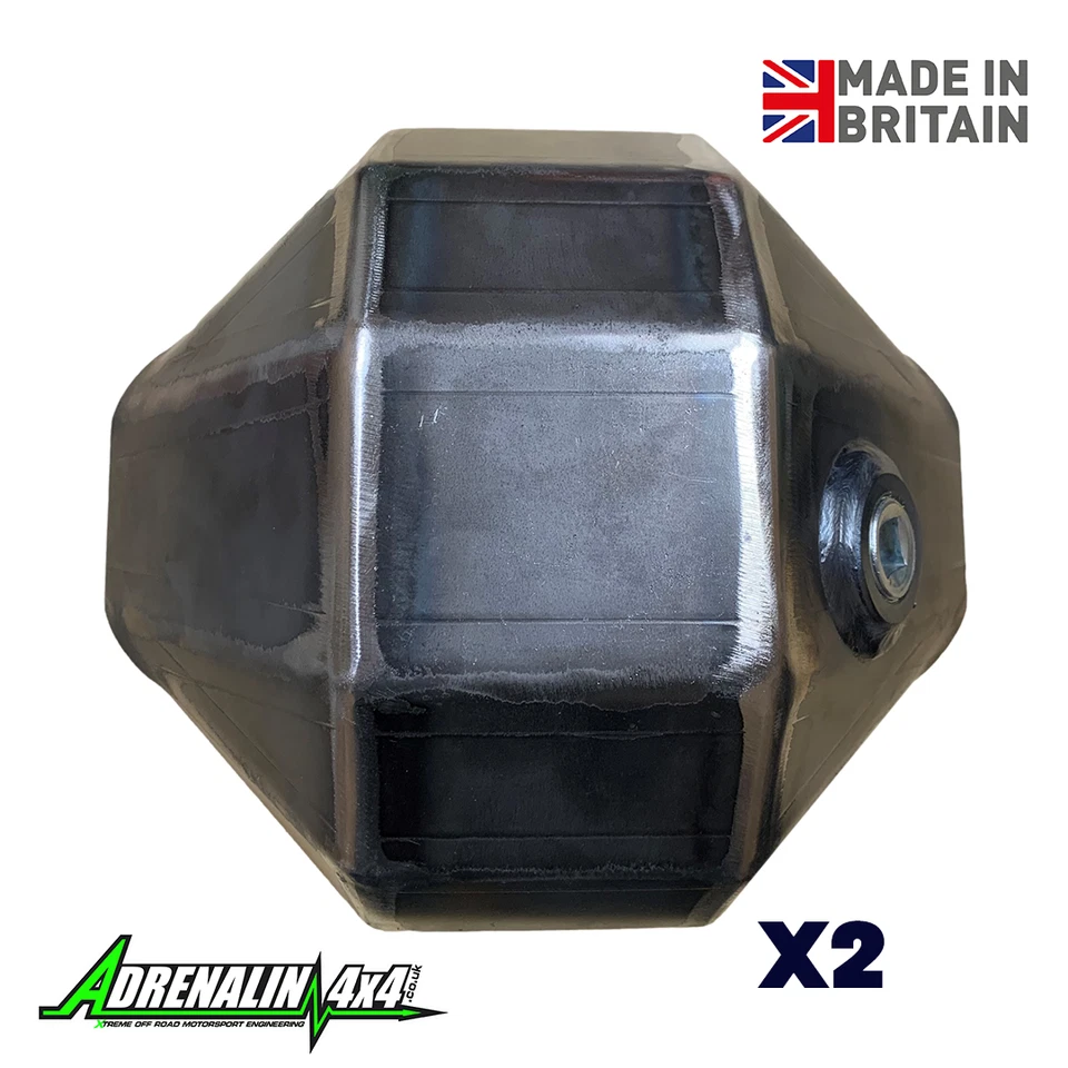 Heavy duty 6mm weld on diff pans for Land Rover Defender Discovery 1 & 2 RRC x2 - Image 3 of 4