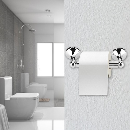 Household Stretchable Tissue Roll Paper Storage Rack Holder Bathroom Toilet