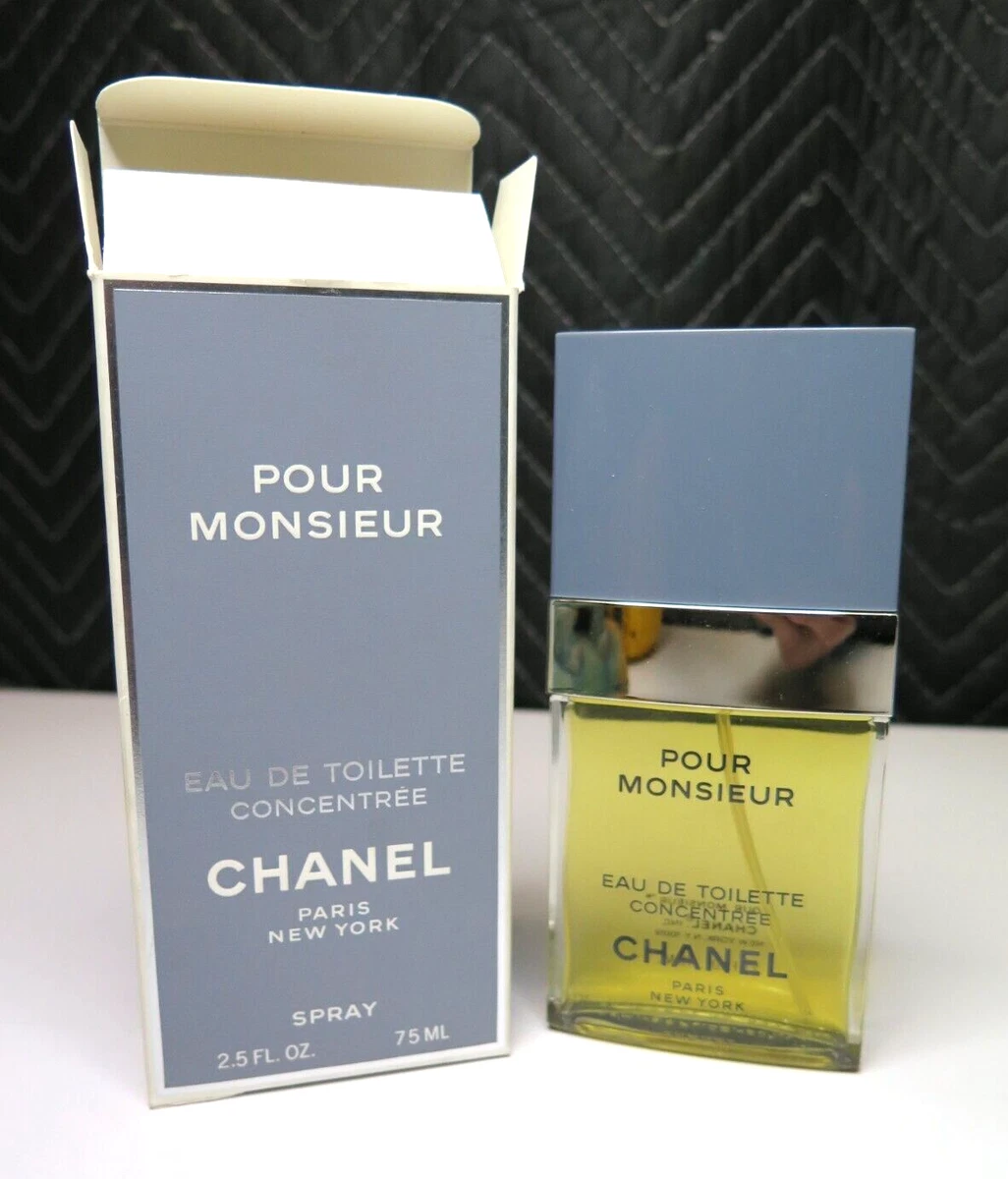 Chanel Pour Monsieur 2.5oz Men s Eau de Toilette Concentree