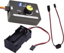 1Set RC Servo Tester Centering Tool ESC Motor Checker Built in BEC 3CH High... 