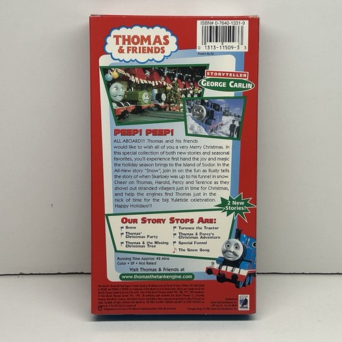 Thomas Tank Engine Friends Christmas Wonderland VHS Video Blue Tape Nearly New! - Imagen 15 de 17