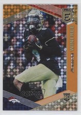 2019 Panini Donruss Elite Rookies Orange 19/25 Juwann Winfree #169 0v0