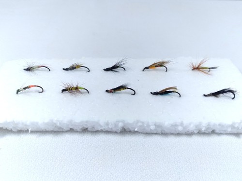 Assorted Fly Fishing Hand Tied Flies - Lot C