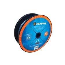 Memphis 0FB25 1/0 Gauge Black Wire 25 Ft. Spool, True Spec OFC