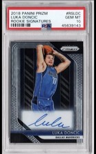 2018 Prizm Luka Doncic Rookie Signatures PSA 10 Auto #RSLDC Rookie Auto Gem Mint
