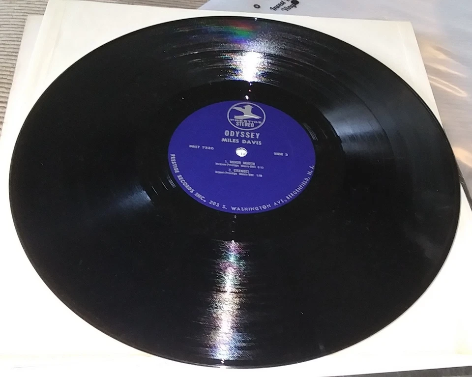 ODYSSEY! / MILES DAVIS 1967 PRESTIGE LP PR 7540 in Original Shrinkwrap - Image 4 of 4