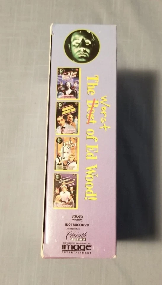 Very Rare The Worst of Ed Wood (DVD, 2000, 4-Disc Set) Box Set HTF Cult Movies - Image 4 of 4