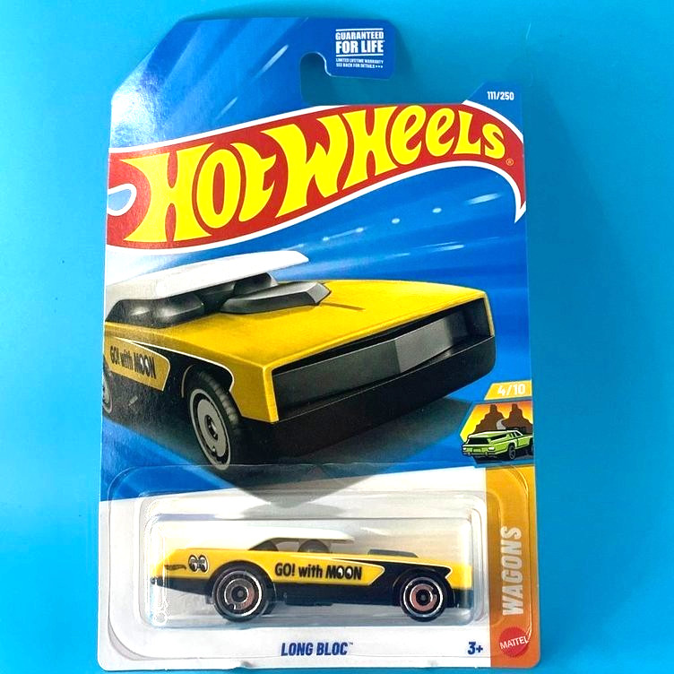 HOT WHEELS 2026 LONG BLOC YELLOW 111/250 JJJ71 WAGONS S. MOGHADAM DESIGN