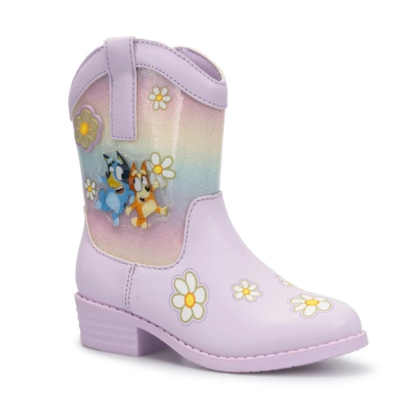 Botas de Vaquero Azuladas para Niñas Pequeñas Iluminadas Talla 7 8 9 10 11 o 12 Foto 3 de 4