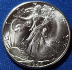 1946-D Walking Liberty Half Dollar Choice BU. Blazing Luster!!!