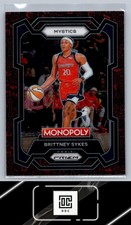 2024 Panini Prizm Monopoly WNBA #38 Brittney Sykes Red Classic Icons Prizms