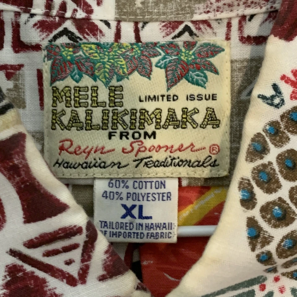 Reyn Spooner Medium Mele Kalikimaka Limited Christmas Pullover Surfing Santa XL - Image 2 of 4