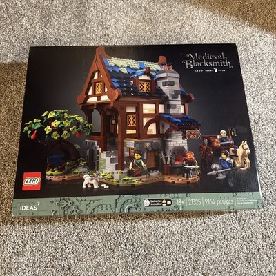 Retired New Sealed in Cardboard Box LEGO Ideas Blacksmith 21325
