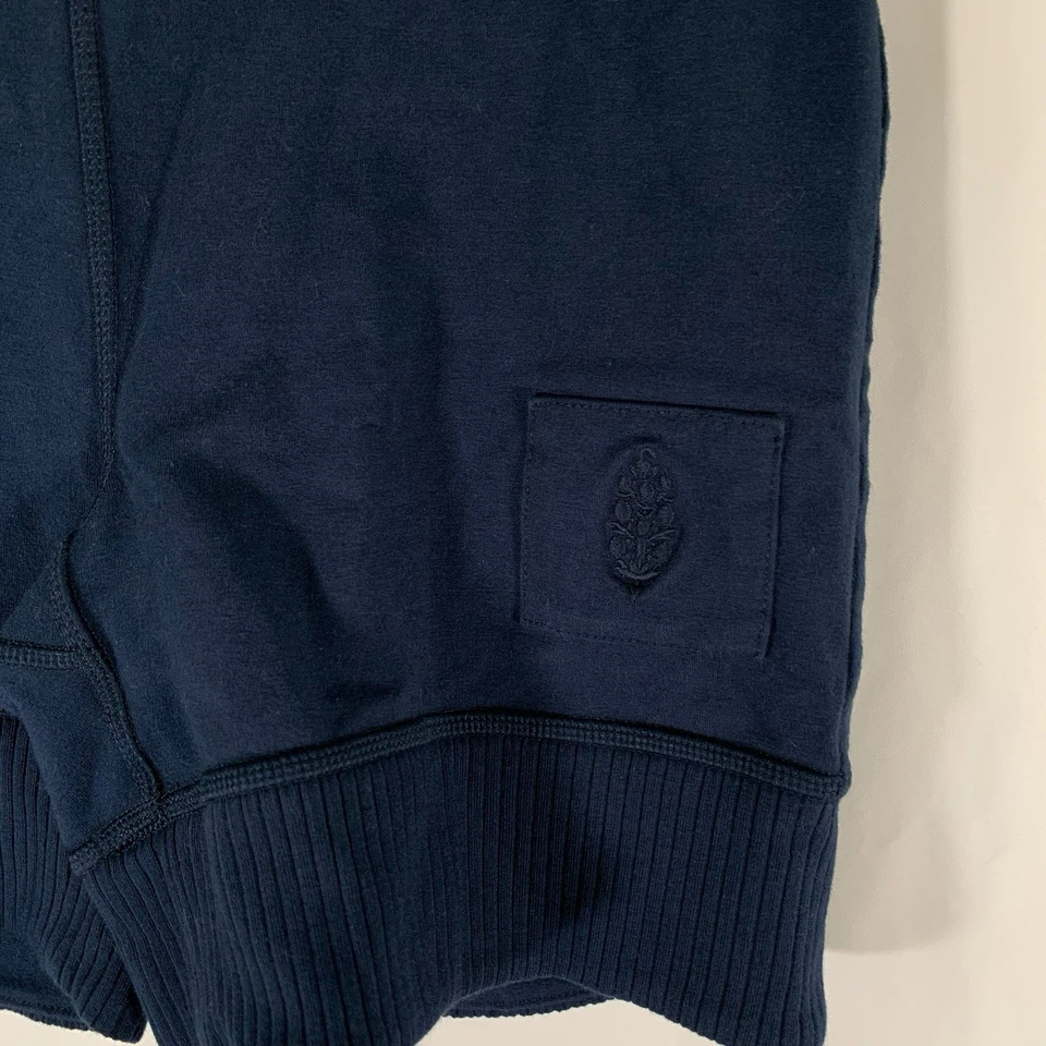 Pantalones Cortos Free People Movements Para Mujer XS Azul Cintura Elástica Mezcla de Algodón Foto 2 de 4