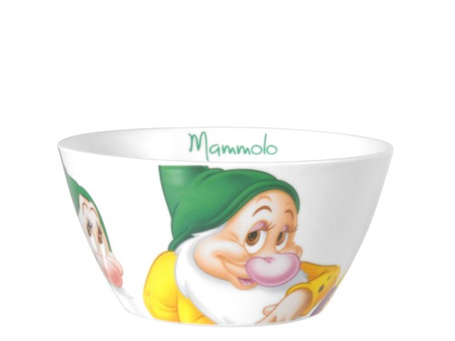 12x Bolo Cereali Sette Nani In Porcellana Assortiti Cc630, Rombo - Foto 5 di 11