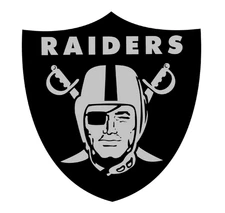 Las Vegas Raiders NFL Weather Resistant Vinyl Die Cut Sticker Decal 01