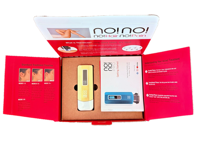 #ad No No Pro Deluxe Hair Removal System Factory Refurb 1 Year Warranty BNIB $75.99