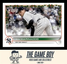 2022 Topps Holiday #HW118 Ron Marinaccio New York Yankees RC
