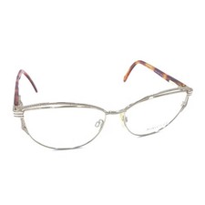Yves Saint Laurent NEW Vintage 4050 Y101 Gold Eyeglasses Frames 58-15 135 Italy
