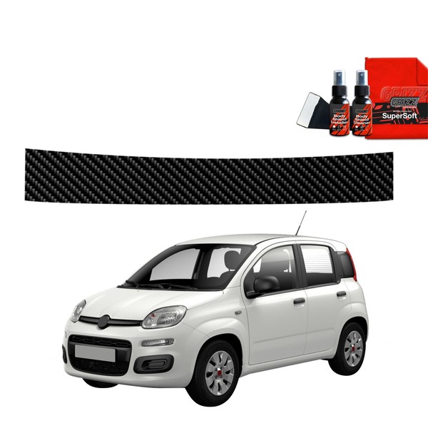 Grizzglass Bodyshield Carbon-Ladekantenschutzfolie FüR Fiat Panda (2020-2025)-image