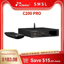 SMSL C200PRO ES9039Q2M Amplificatore per cuffie DAC OPA1612A*4 TRS bilanciato 4,4/6,35 mm