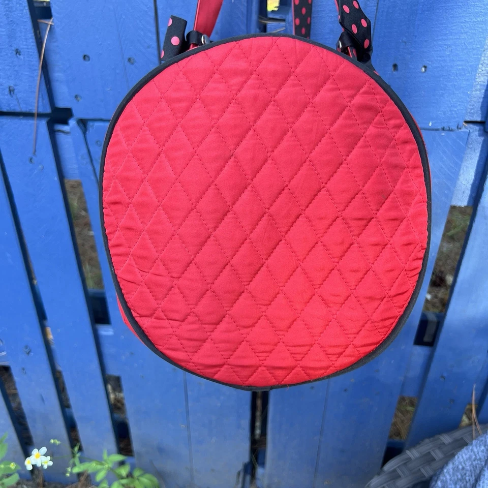 Bolsa de viagem Belvah acolchoada bolinhas Georgia Bulldog Colors - Imagem 3 de 4