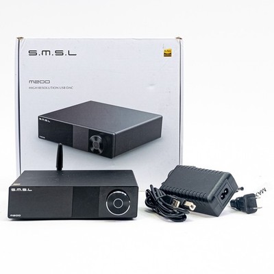 SMSL M200 DAC (Digital-to-Analog Converter) with Box, USB Cable, Power Supply