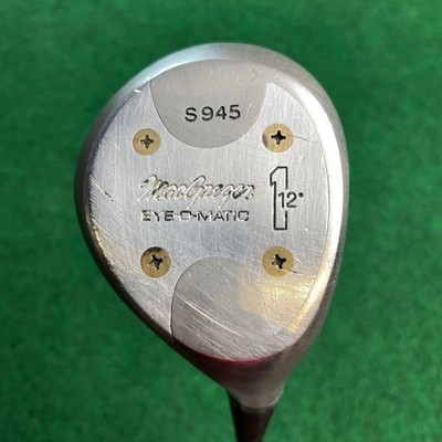 MacGregor Eye-O-Matic S945 12 degree 1-wood TT Dynamic R-flex Winn W5 grip RH