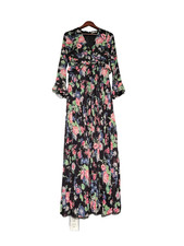Asos Womens Long Sleeves Midi Floral Dress Sz 6