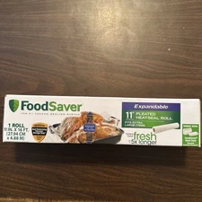 FoodSaver Expandable 11" Vacuum Seal Roll 11x16 ft Pack - BPA Free Fresh Save