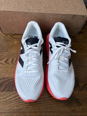 New Balance FuelCell SuperComp Trainer v3 Running Mens 9.5 2E Wide White Red New Balance FuelCell SuperComp Trainer v3 White/Red Men main image 3