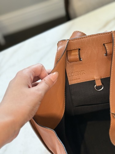 Loewe kleine hellbraune Hängemattentasche Umhängetasche UVP 2250£ - Bild 8 von 15
