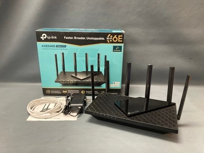 tp-link Archer AXE75 AXE5400 Tri-Band 6-Stream Wi-Fi 6E Router (TESTED/READ)