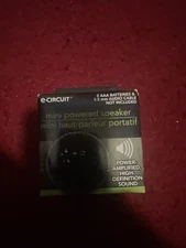 E CIRCUIT Mini Powered Speaker w/Audio Cable Included 