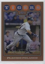 2008 Topps Chrome Copper Refractor 156/599 Placido Polanco #187 6m1