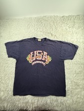 Vintage Sasson Shirt Mens XL Floral Made in USA 90s Streetwear