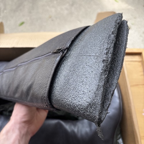 Eddie Bauer dark brown leather boots size 7.5m NWT - Picture 4 of 9