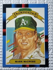 1987 Donruss *Diamond Kings* Mark Mcgwire #1 *NM*