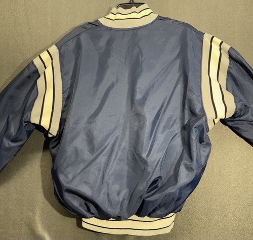 Vintage DeLong Dallas Cowboys Pullover Mens XL BLUE/SILVER Made in USA - Picture 7 of 13