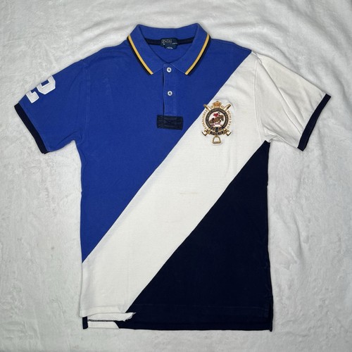 5 Polo Ralph Lauren Boys Youth L 14-16 Big Pony Collared Shirts Lot Stripe #3 - Picture 17 of 24