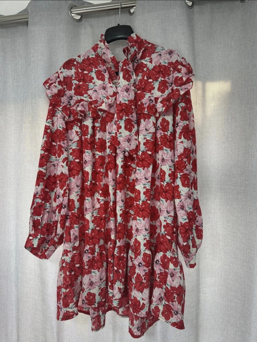 strapless open back dress Summer Season Linen Blend Maxi Dress Red main image 1