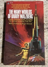 The Many Worlds of Barry Malzberg 1975 (Vintage Sci-Fi Paperback) NOS 1st Ed.