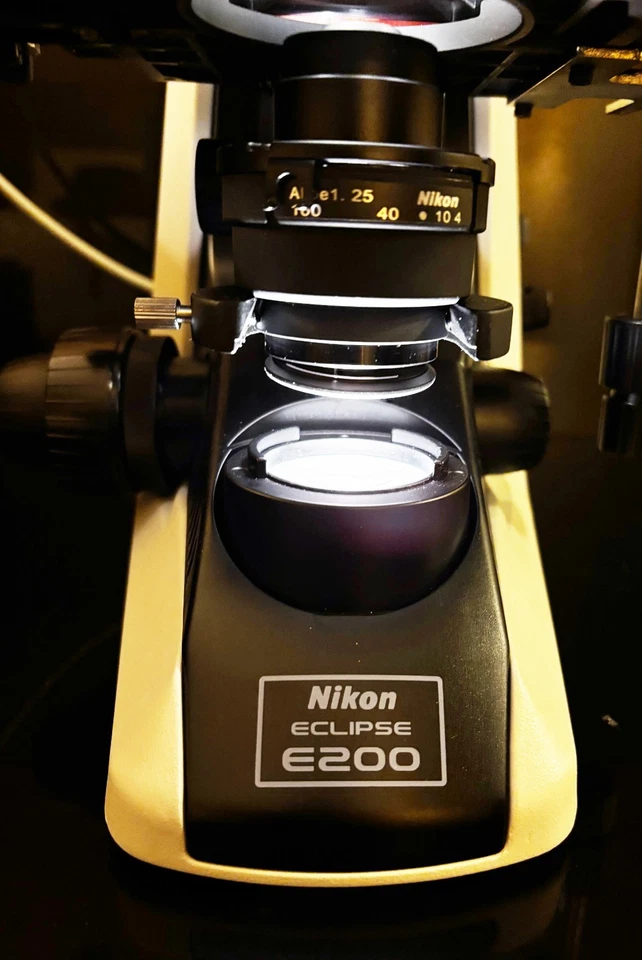 Microscopio binocular Nikon Eclipse E200, los 4 objetivos, oculares 10X Foto 4 de 4