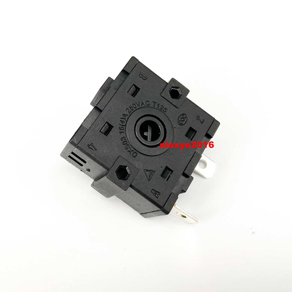 1 PCS ZHJ DXS03 2 Pins ON-OFF 2 Rotary Positions Selector